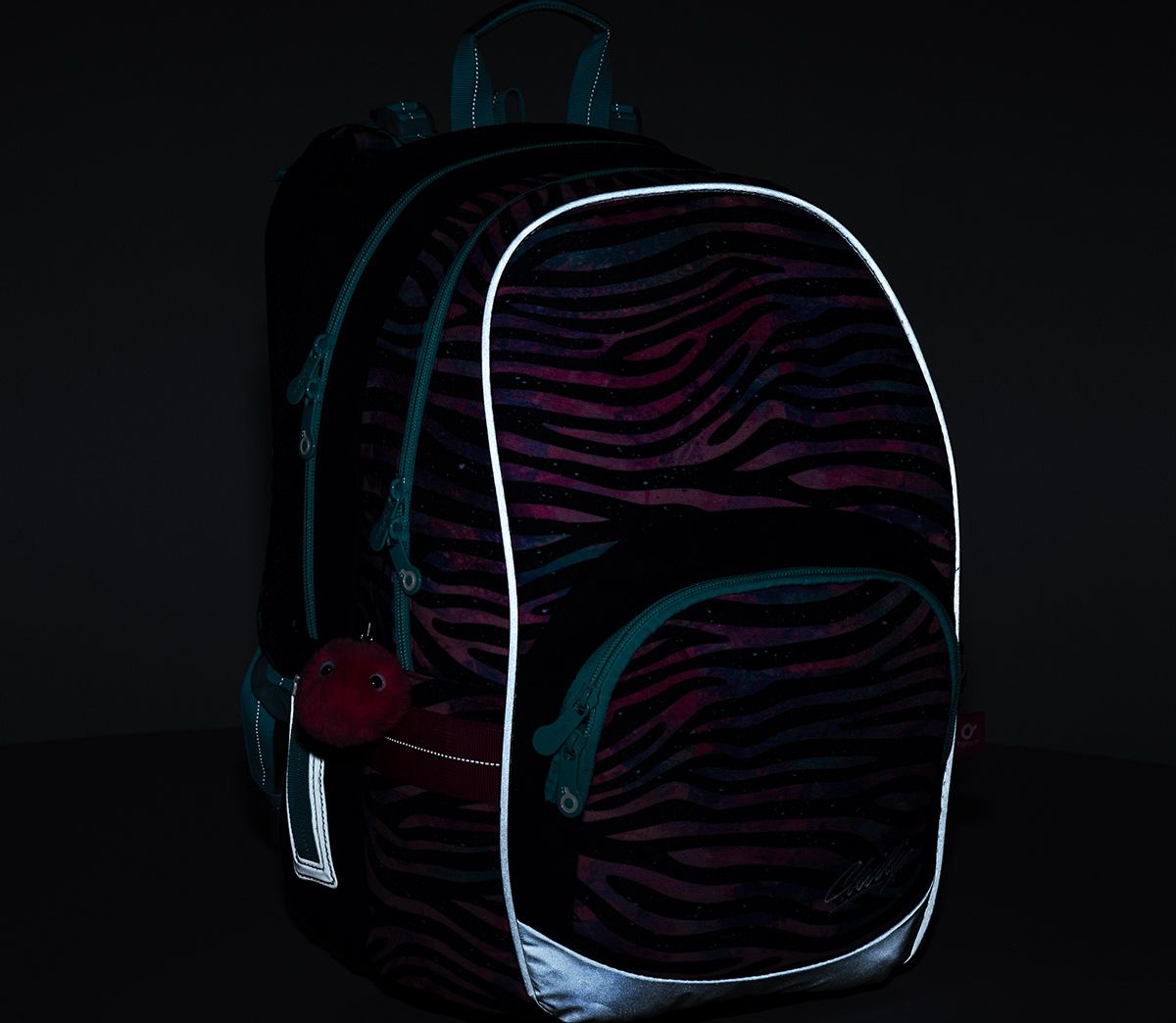 Dívčí školní batoh zebra Topgal KIMI 21010 G - obrázek 12
