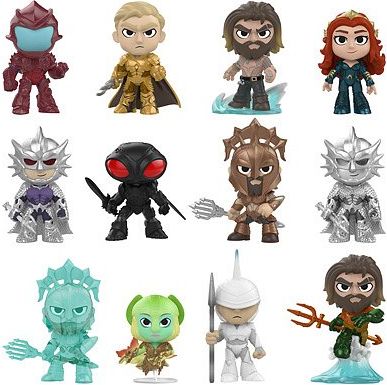 Lamps Mystery Mini Blind Box: Aquaman: PDQ CDU 12 - obrázek 1