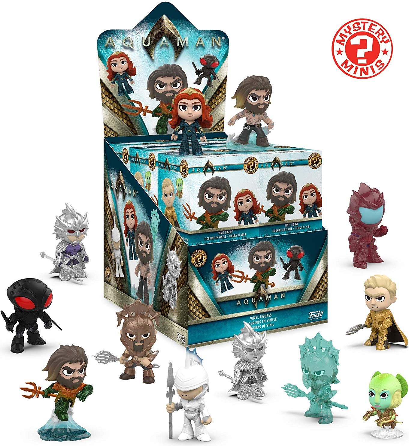 Lamps Mystery Mini Blind Box: Aquaman: PDQ CDU 12 - obrázek 4