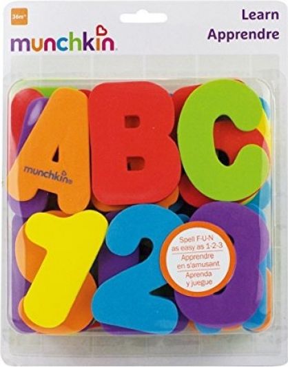 Munchkin - Písmena a čísla do vany - obrázek 3