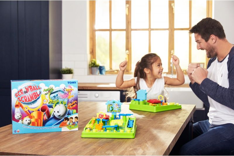 TOMY - Společenská hra Bláznivé kuličky - obrázek 1