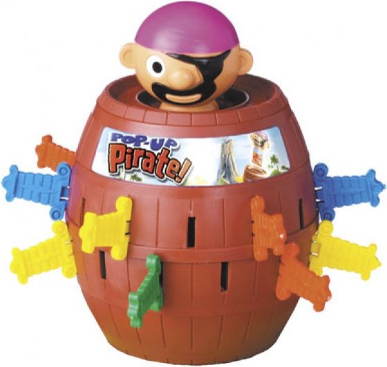 TOMY - Společenská hra Vyskoč piráte! - obrázek 1