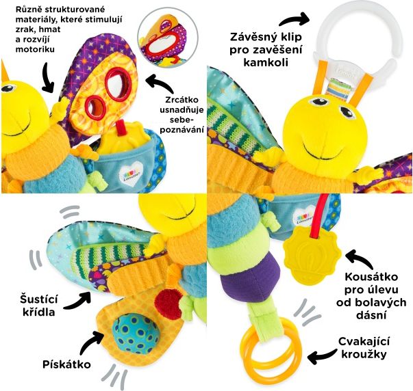 Lamaze - Světluška Freddie - obrázek 2