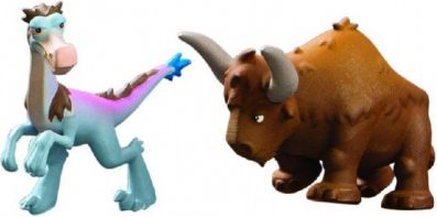 Hodný Dinosaurus - Bisodon & Bubbha - plastové minifigurky 2ks - obrázek 2