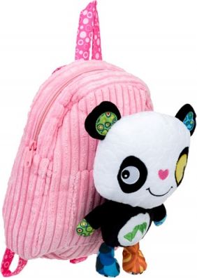 Discovery baby - Batůžek do školky s hračkou Panda - obrázek 4