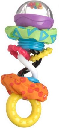 Playgro - Kroucené chrastítko s kuličkami - obrázek 1