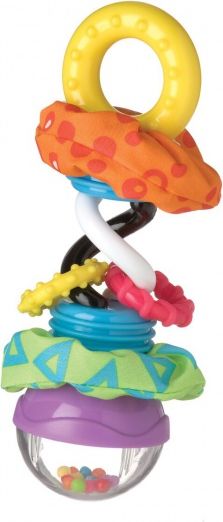 Playgro - Kroucené chrastítko s kuličkami - obrázek 3