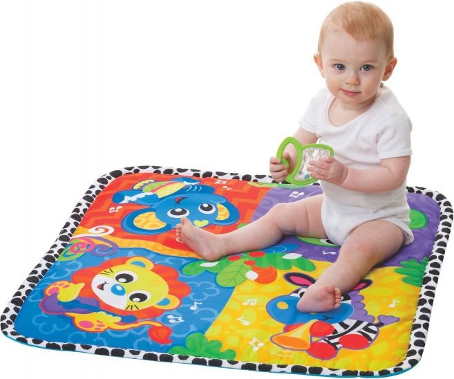 Playgro - Hrací deka džungle - obrázek 8