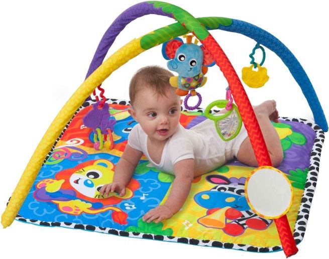 Playgro - Hrací deka džungle - obrázek 10