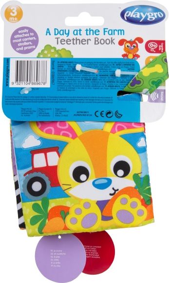 Playgro - Moje první knížka farma - obrázek 3