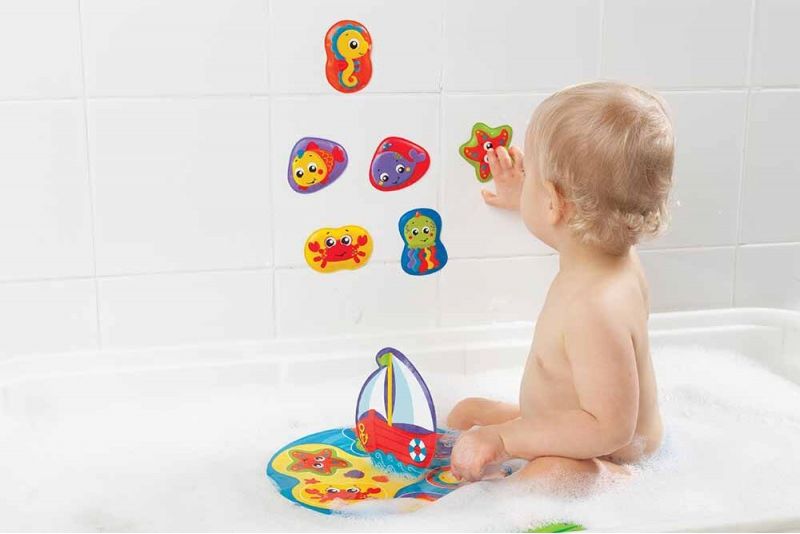 Playgro - Plovoucí puzzle do vany - obrázek 6