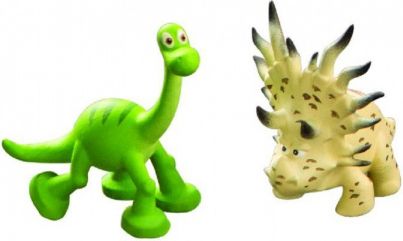 Hodný Dinosaurus - Arlo & Forrest Lesostep - plastové minifigurky 2ks - obrázek 2