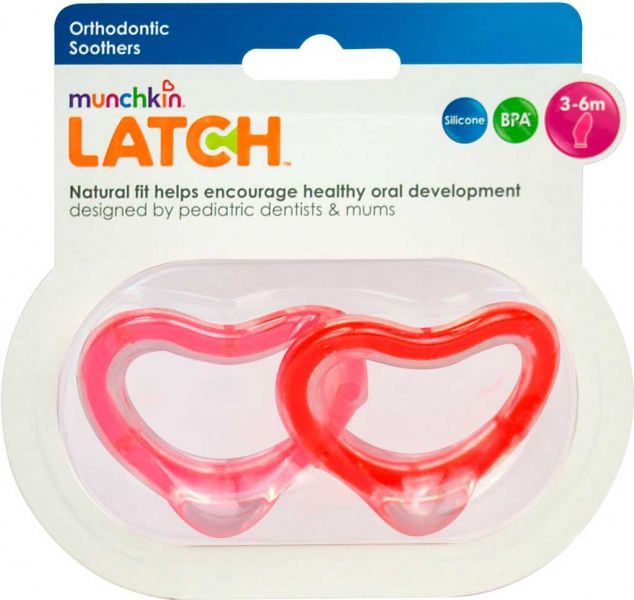 Munchkin Latch - Silikonový dudlík 3m+, 2ks - obrázek 3