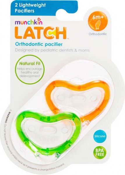Munchkin Latch - Silikonový dudlík 3m+, 2ks - obrázek 5