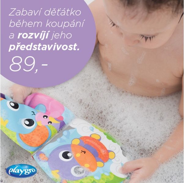 Playgro - Koupací knížka se zvířátky - obrázek 6
