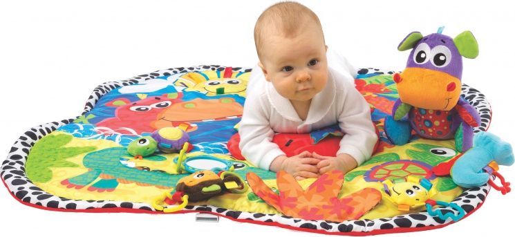 Playgro - Hrací deka zvířátka v džungli - obrázek 2
