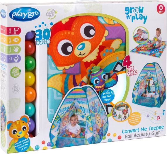 Playgro - Hrací deka Teepee - obrázek 8
