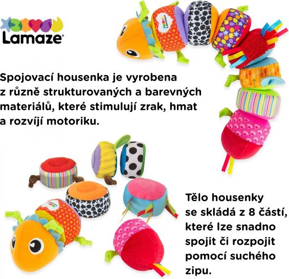 Lamaze - Spojovací housenka - obrázek 3