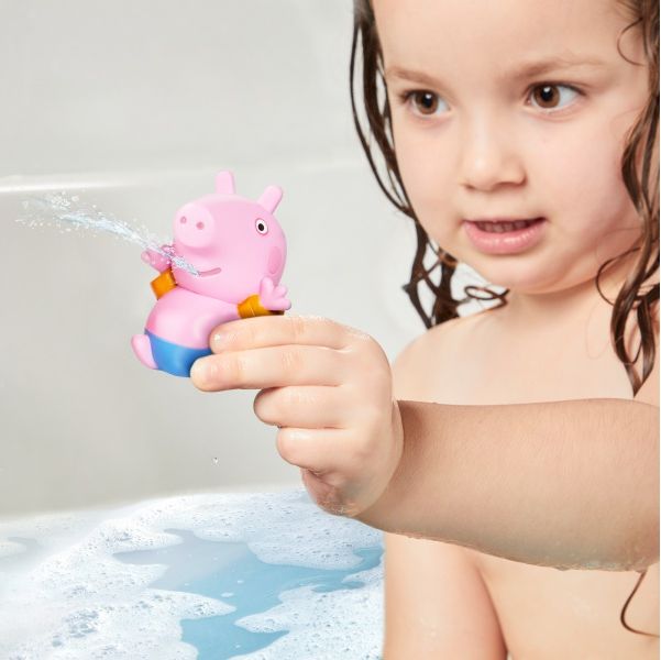 TOOMIES - Prasátko Peppa, maminka a Tom - stříkající hračky do vody - obrázek 3