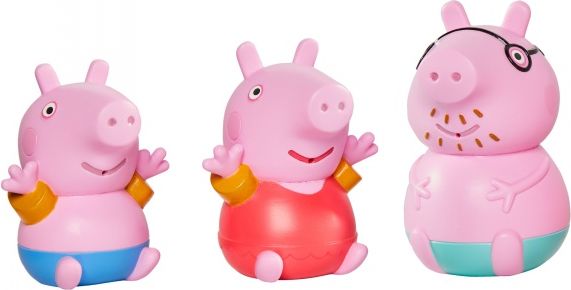 TOOMIES - Prasátko Peppa, tatínek a Tom - stříkající hračky do vody - obrázek 1