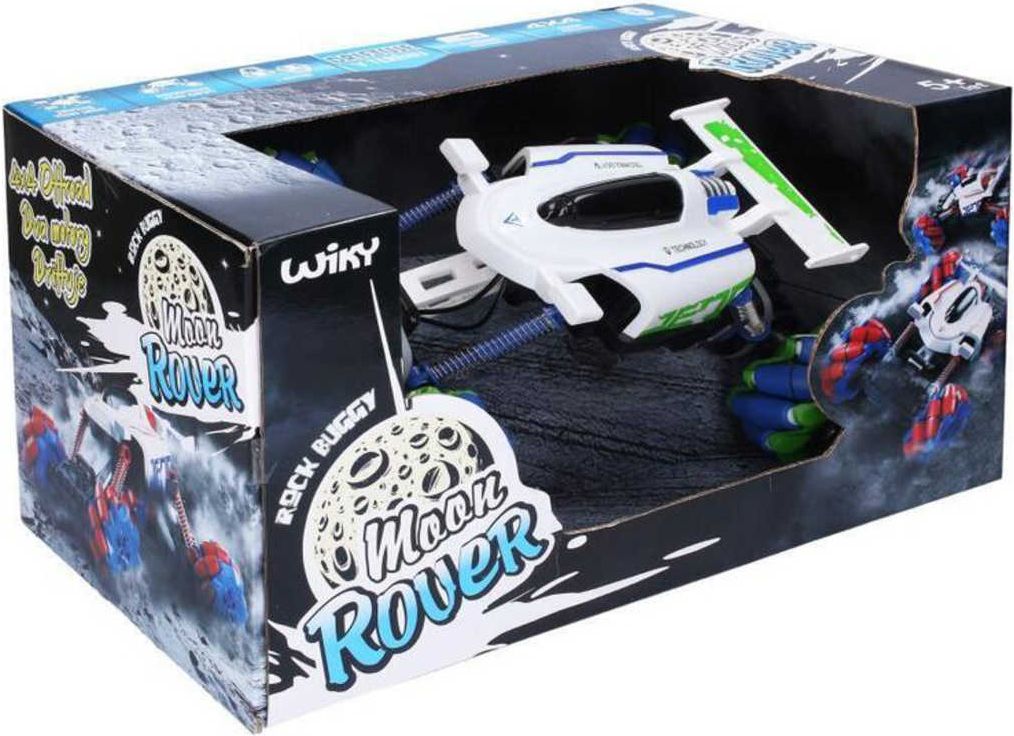 Lamps RC Auto terénní Moon Rover 35cm na vysílačku 2,4GHz na baterie - obrázek 2