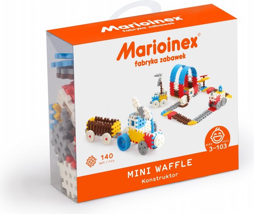 Marioinex MINI WAFLE – 140 ks Konstruktér (chlapci) - obrázek 1