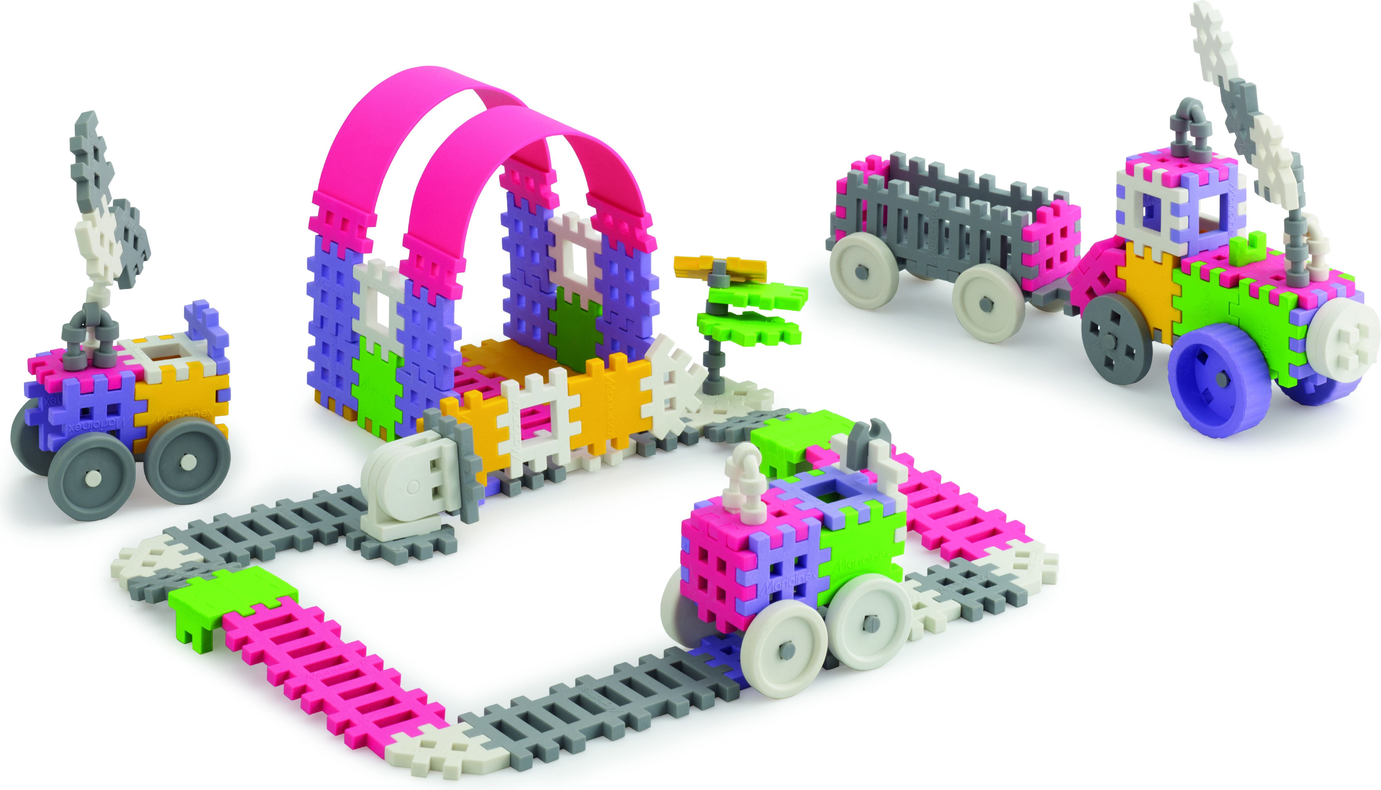 Marioinex MINI WAFLE – 140 ks Konstruktér (dívky) - obrázek 2