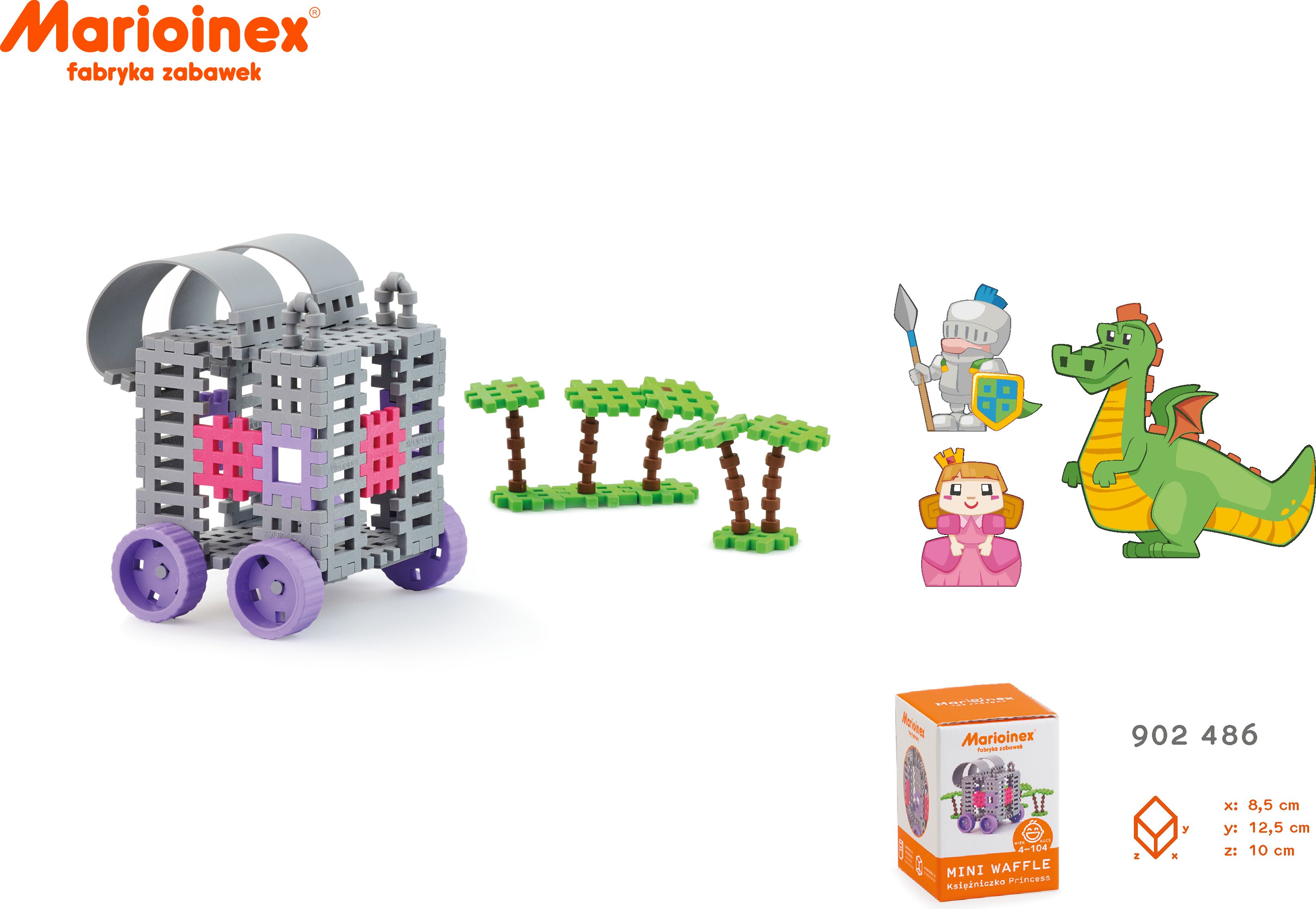Marioinex MINI WAFLE – Princezna (malá) - obrázek 4