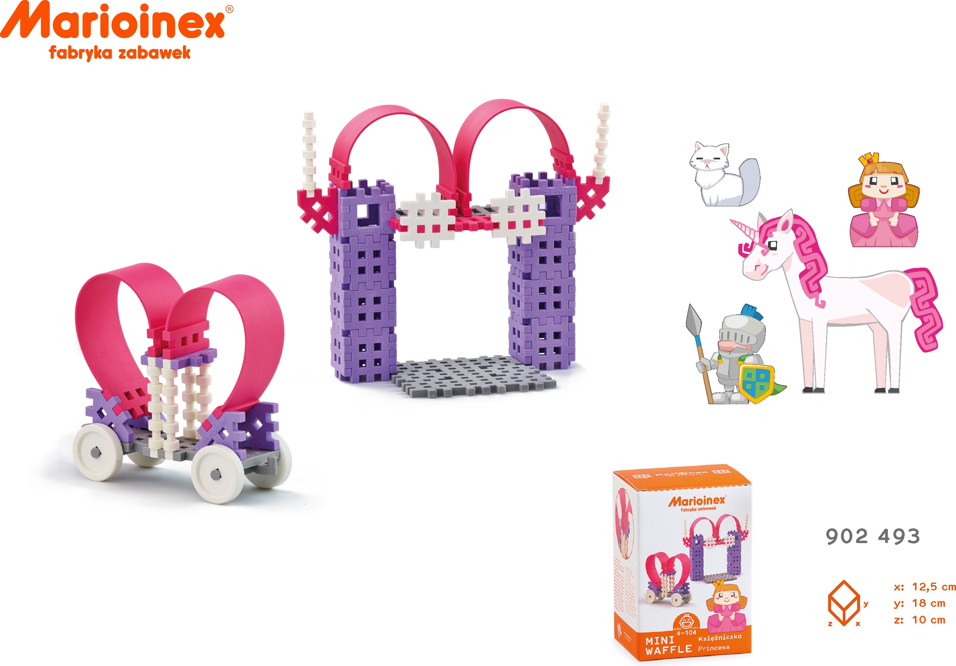 Marioinex MINI WAFLE – Princezna (střední) - obrázek 4