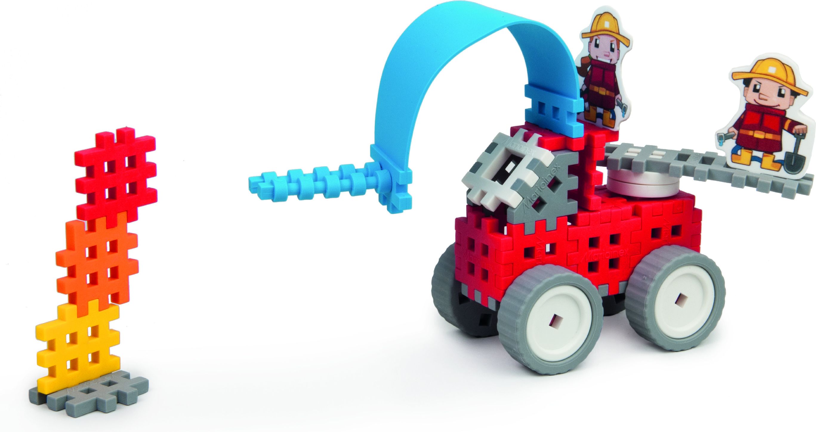 Marioinex MINI WAFLE – Hasič (malý) - obrázek 3