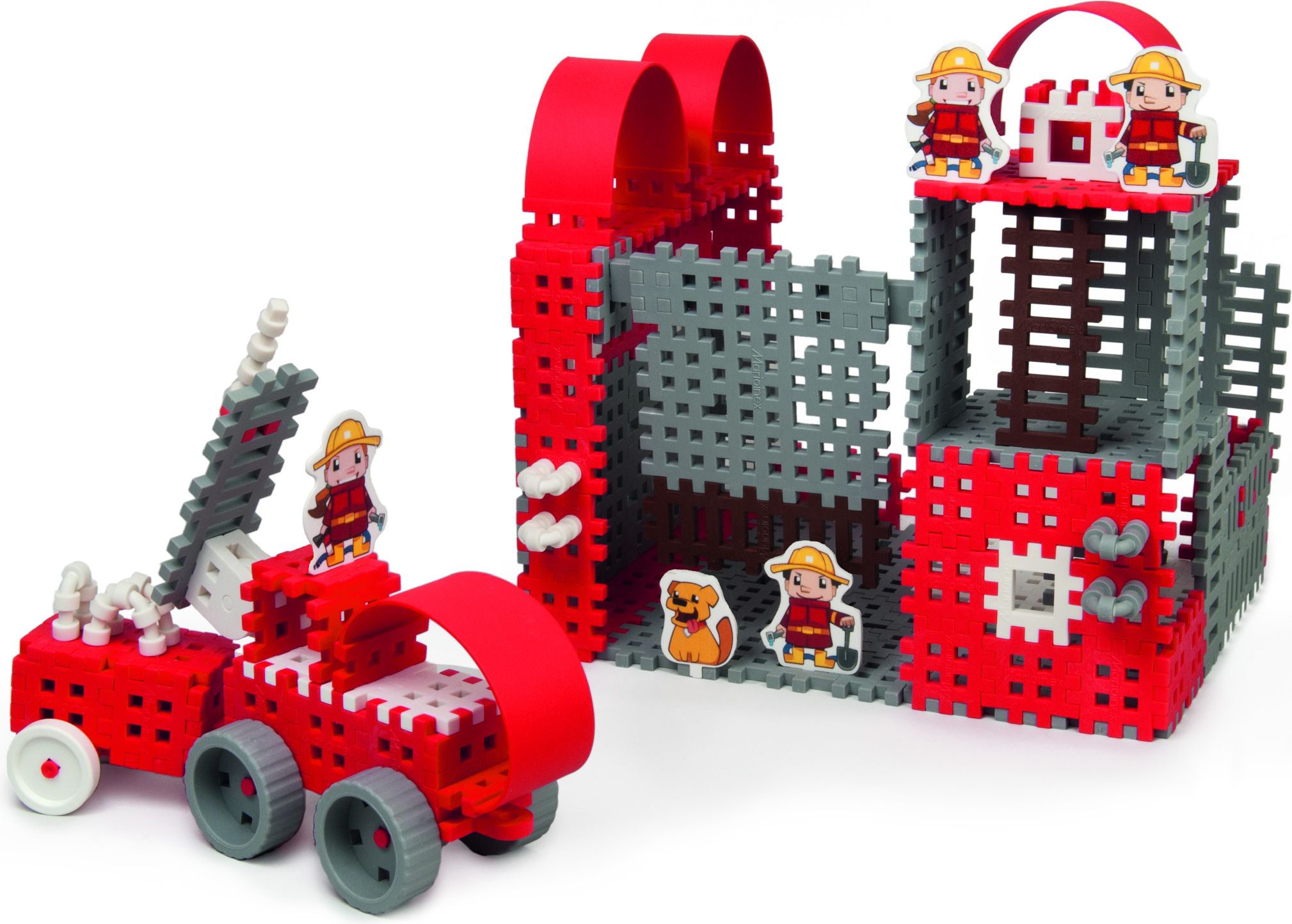 Marioinex MINI WAFLE – Hasič (velký) - obrázek 3