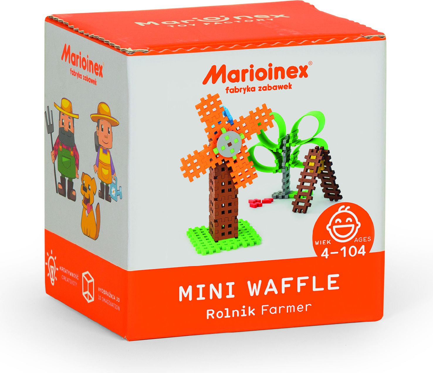 Marioinex MINI WAFLE – Rolník (malý) - obrázek 1