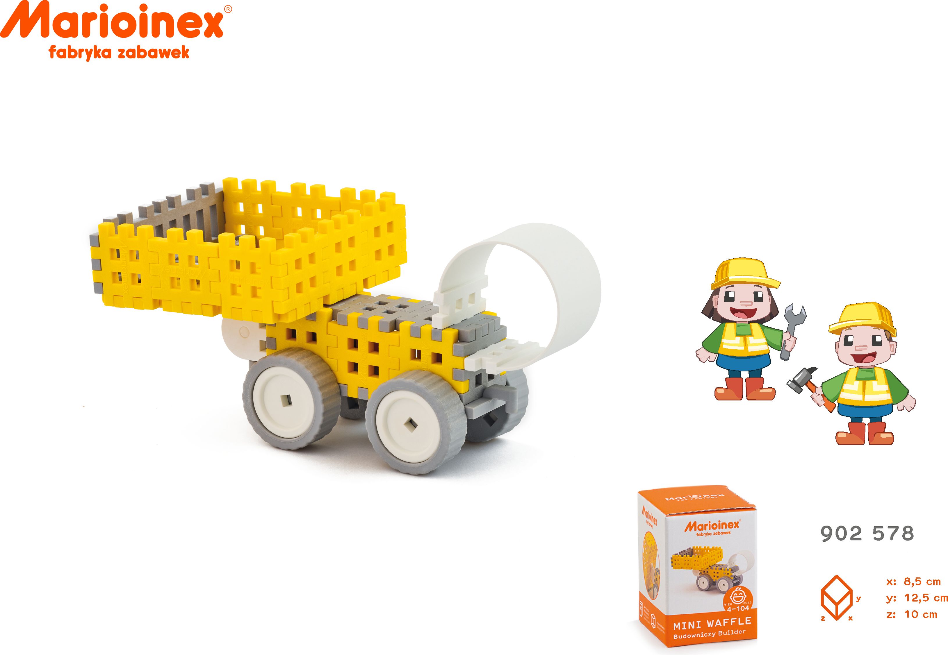 Marioinex MINI WAFLE – Zedník (malý) - obrázek 4