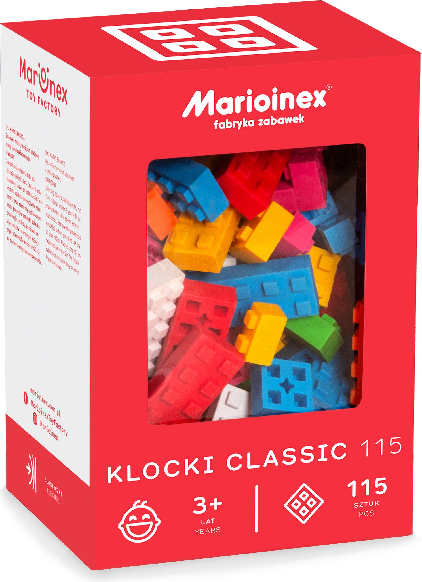 Marioinex KOSTKY CLASSIC 115 ks - obrázek 1