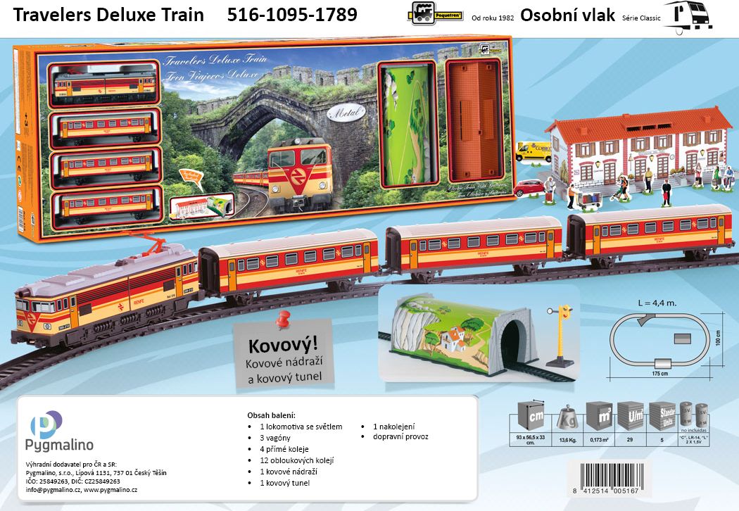 Pequetren Luxusní osobní vlak 516 - obrázek 7