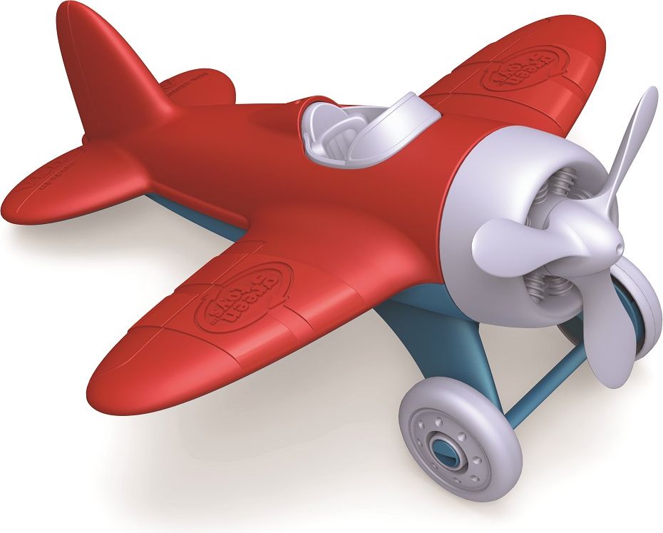 Green Toys letadlo červené - obrázek 1