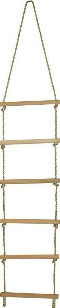 Bigjigs Toys Dřevěný provazový žebřík - obrázek 1
