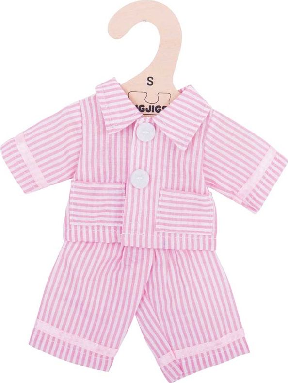 Bigjigs Toys Růžové pyžamo pro panenku 28 cm - obrázek 1