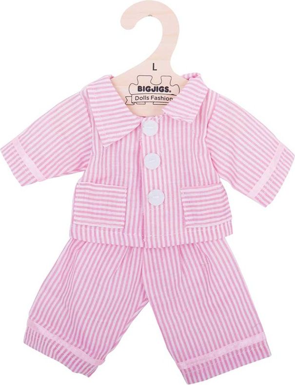 Bigjigs Toys Růžové pyžamo pro panenku 38 cm - obrázek 1