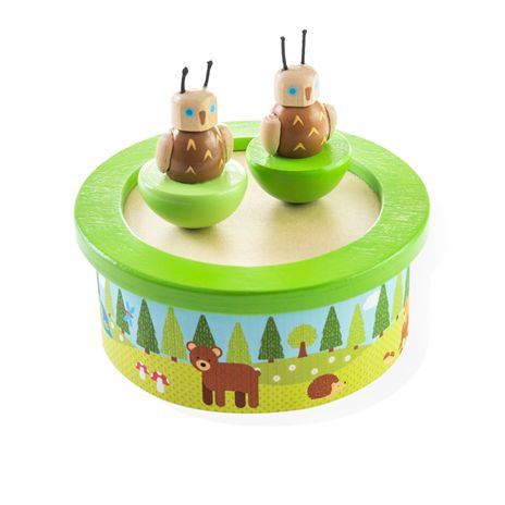 Bigjigs Toys Dřevěná hrací skříňka woodland - obrázek 1