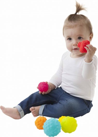 Playgro - Strukturované míčky pro rozvoj motoriky - obrázek 3