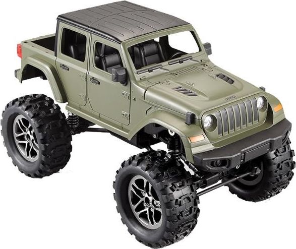 Double Eagle RC Crawler Jeep Wrangler Pickup 1:14 2,4 GHz - Zelená - obrázek 2
