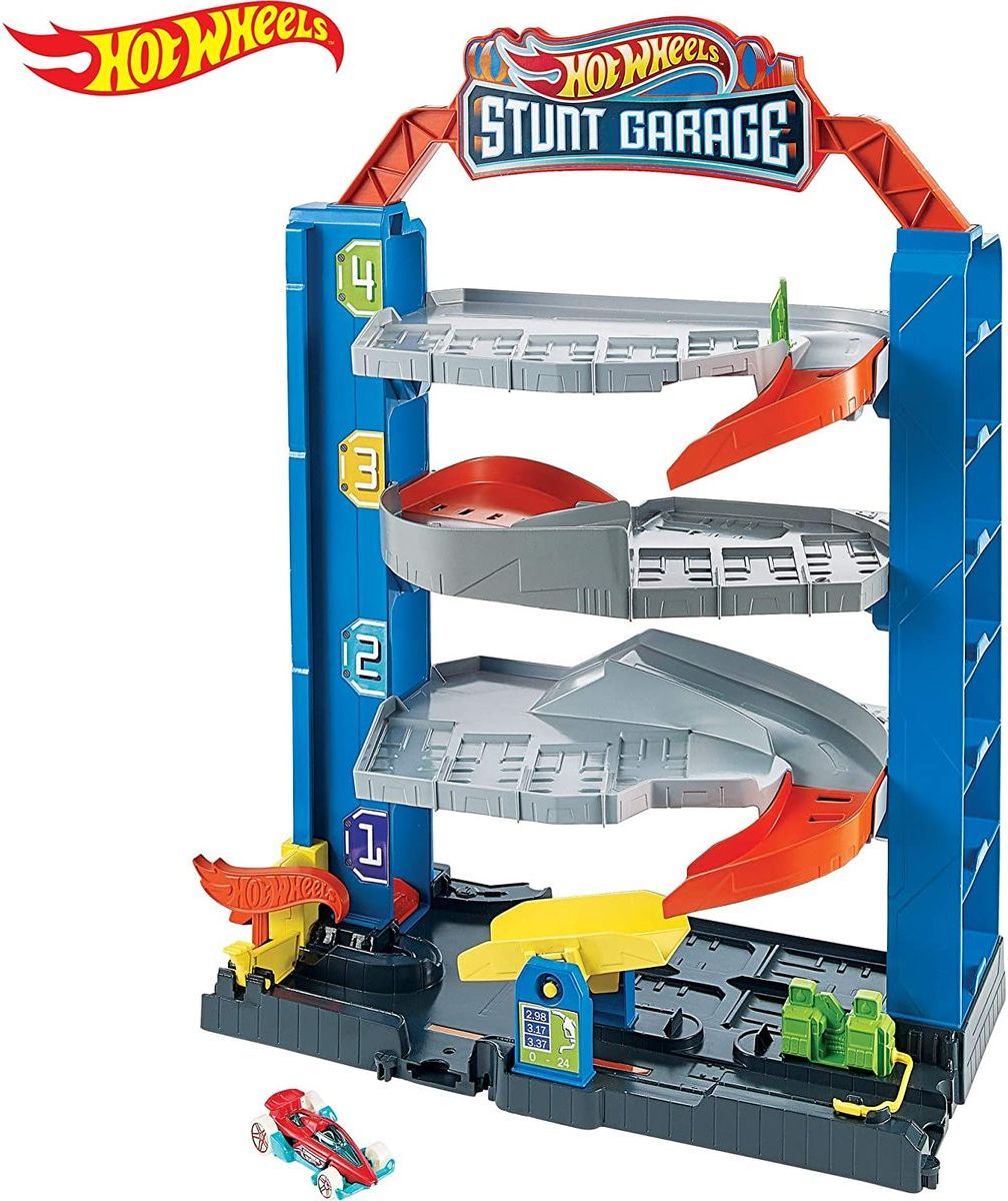 Mattel Hot Wheels city přenosná garáž - obrázek 1