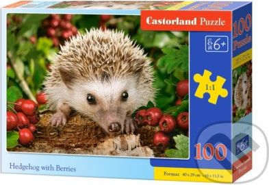 Hedgehog with Berries - Castorland - obrázek 1