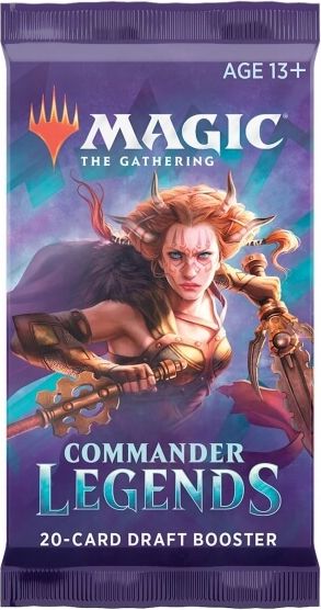 Wizards of the Coast Magic the Gathering Commander Legends Draft Booster - obrázek 1