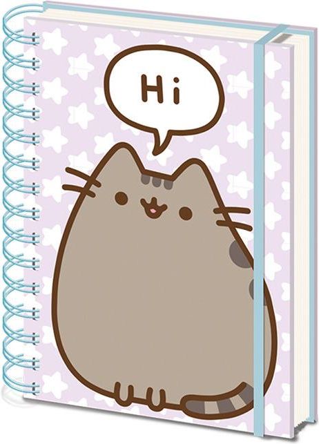 Alltoys CurePink Poznámkový blok Pusheen: Pusheen Says Hi A5 14,8 x 21 cm SR72509 - obrázek 1