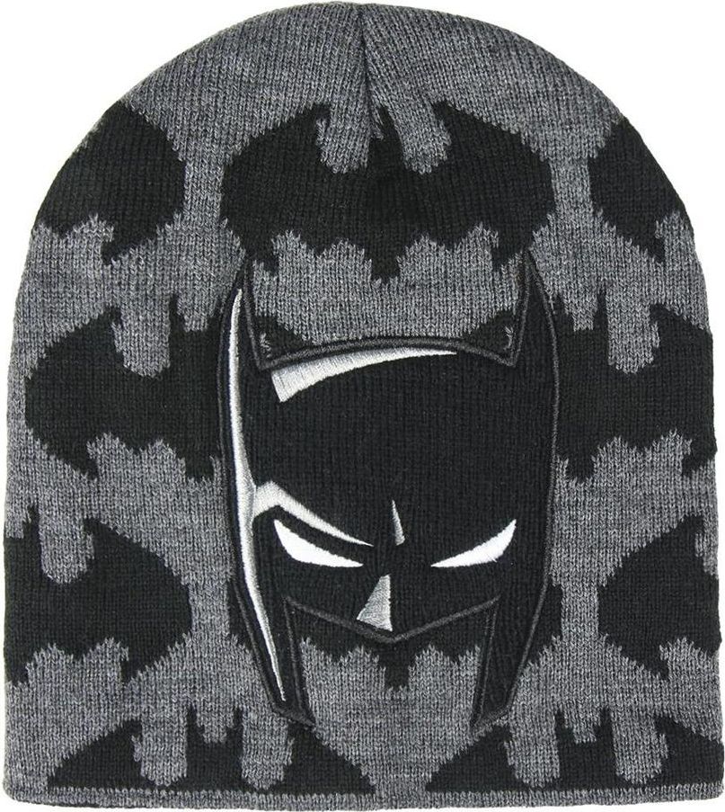 ARTESANIA CERDA dětská zimní čepice DC Comics Batman šedý - obrázek 1