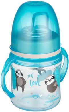 Canpol babies Tréninkový hrníček EXOTIC ANIMALS 120ml modrý - obrázek 2