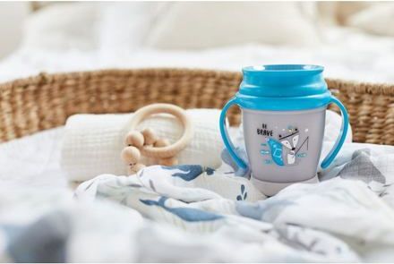 LOVI Hrníček 360 JUNIOR INDIAN SUMMER Boy 250ml 12m+ - obrázek 3