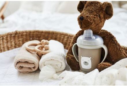 LOVI Hrníček nevylévací 250ml BUDDY BEAR 12m+ - obrázek 3